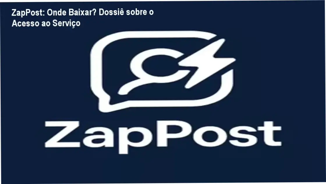 Interface de recebimento de posts prontos do ZapPost via WhatsApp no smartphone