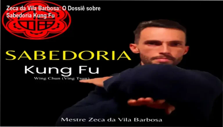 Mestre Zeca da Vila Barbosa demonstrando técnicas de Wing Chun do curso Sabedoria Kung Fu