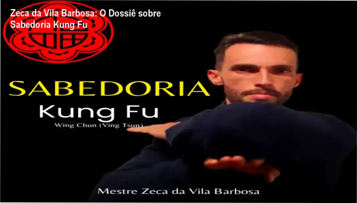 Mestre Zeca da Vila Barbosa demonstrando técnicas de Wing Chun do curso Sabedoria Kung Fu