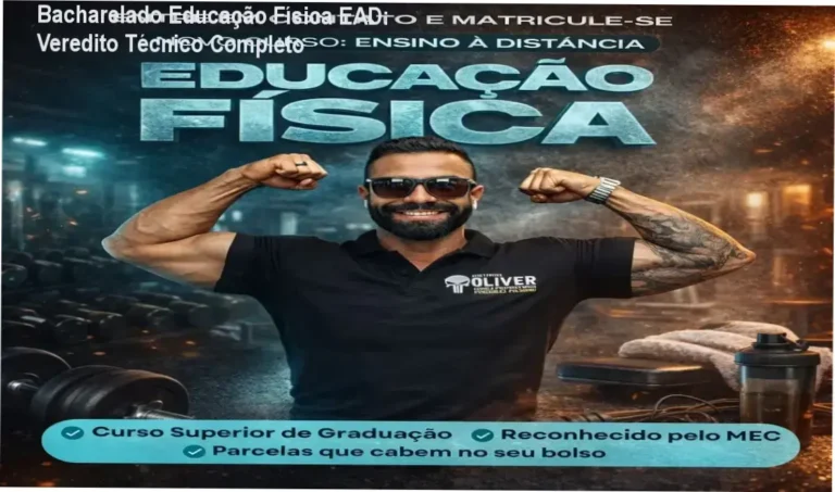 Bacharelado em Educação Física Instituto Óliver: visão interna e funcionamento do curso EAD