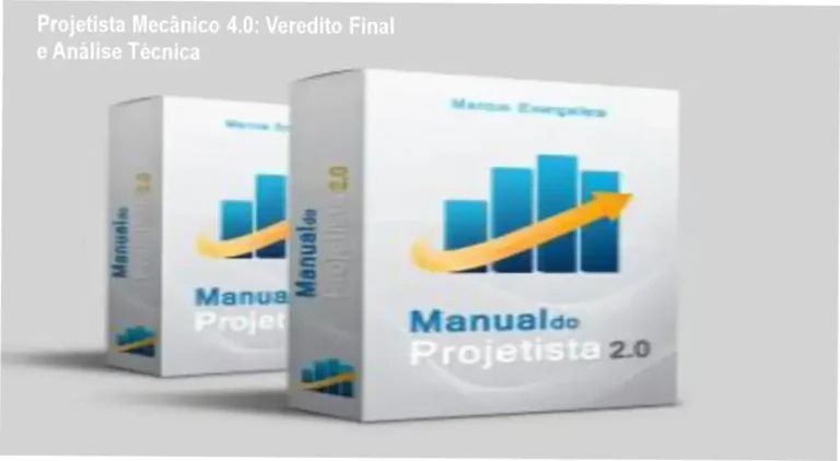 Visão geral do método de projeto de máquinas do curso Projetista Mecânico 4.0