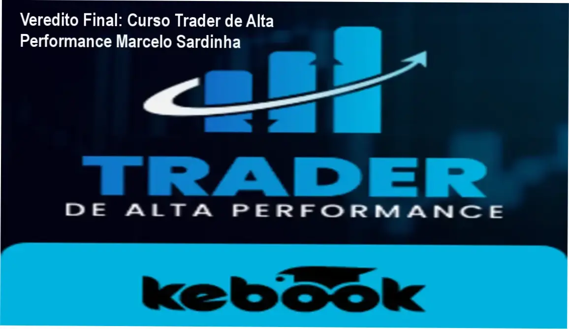 Interface do Curso Trader de Alta Performance de Marcelo Sardinha detalhando estratégias de trading e gestão de risco