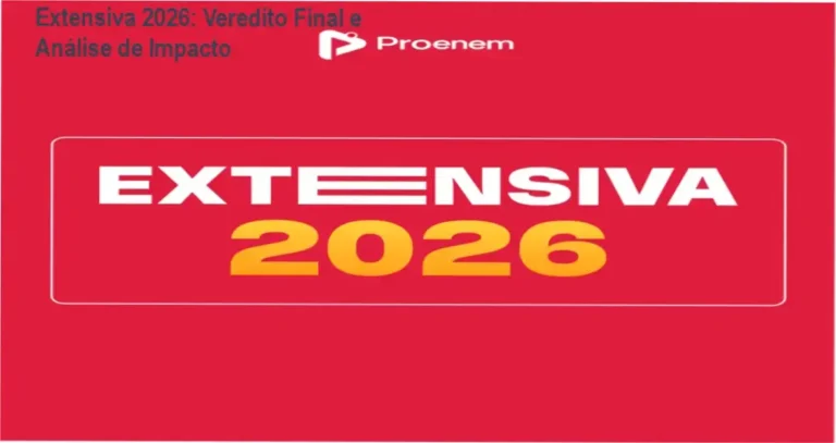 Estudante analisando cronograma de estudos do curso Extensiva 2026 do Grupo Pro