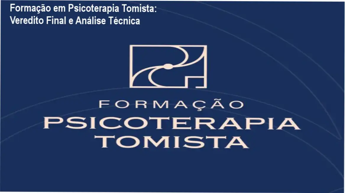 Representação da Formação em Psicoterapia Tomista integrando filosofia clássica e psicologia clínica