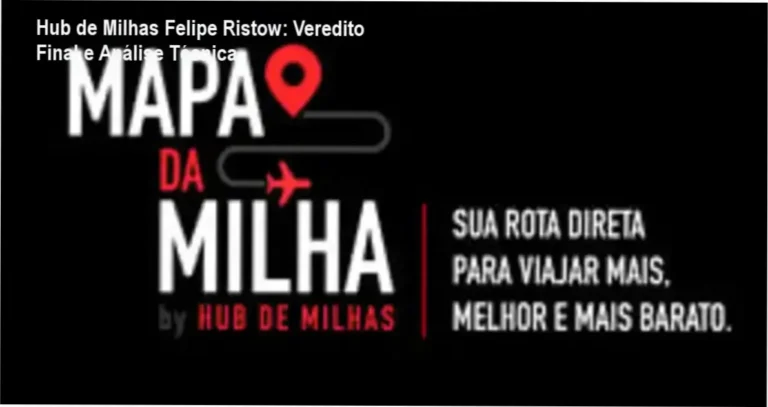 Interface do curso Hub de Milhas de Felipe Ristow focada em estratégias de viagens baratas