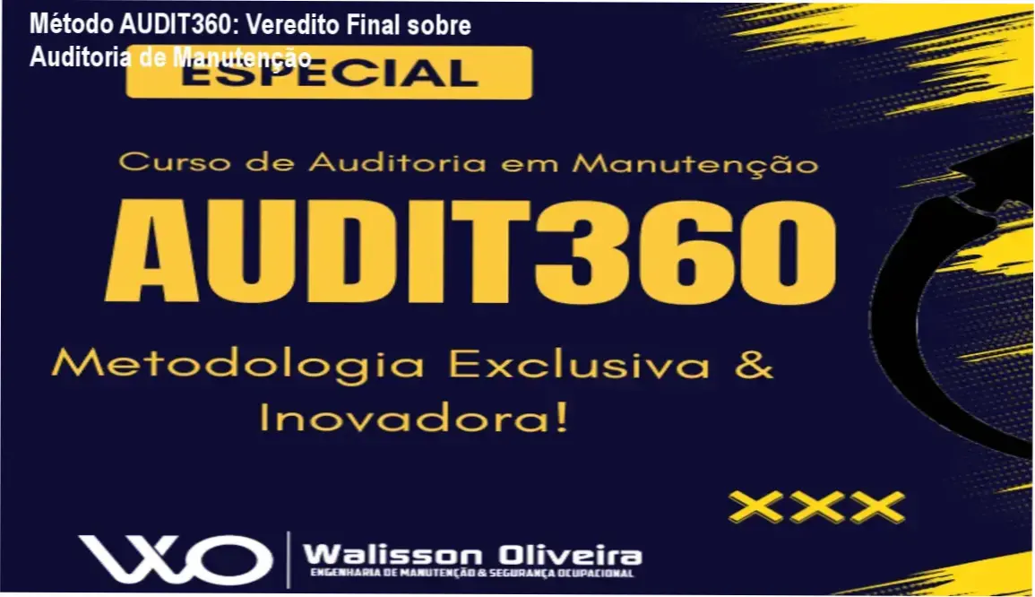 Método AUDIT360: Veredito Final sobre Auditoria de Manutenção 1 https://ondeaprender.com.br/metodo-audit360-auditoria-manutencao-pcm-online/ Método AUDIT360 da PCM Online: visão interna do funcionamento e checklists de auditoria