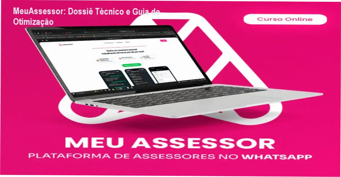 Interface do MeuAssessor operando controle financeiro e agenda via WhatsApp