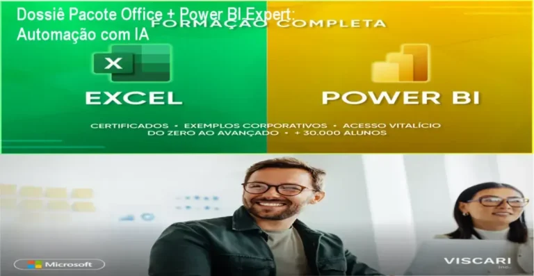 Dossiê Pacote Office + Power BI Expert: Automação com IA 1 https://ondeaprender.com.br/detalhes-alem-da-etica-50-tecnicas-ocultas-da-manipulacao-2026/ Interface do curso Pacote Office + Power BI Expert com foco em IA e Dashboards