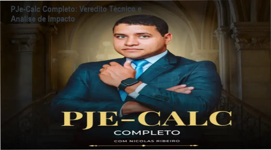 PJe-Calc Completo: Veredito Técnico e Análise de Impacto 1 https://ondeaprender.com.br/pje-calc-completo-analise-tecnica-nicolas-ribeiro/ PJe-Calc Completo de Nícolas Ribeiro: visão interna e funcionamento do curso