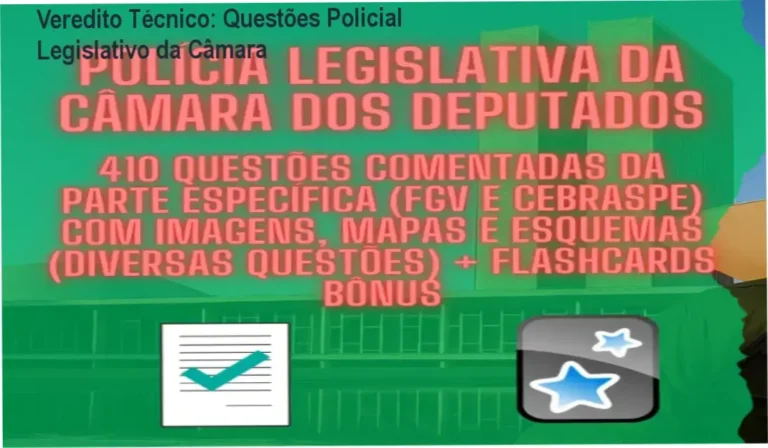 Veredito Técnico: Questões Policial Legislativo da Câmara 5 https://ondeaprender.com.br/mensagens-de-celula-para-o-ano-todo-analise-tecnica/ Policial Legislativo da Câmara: Visão interna das questões comentadas e flashcards