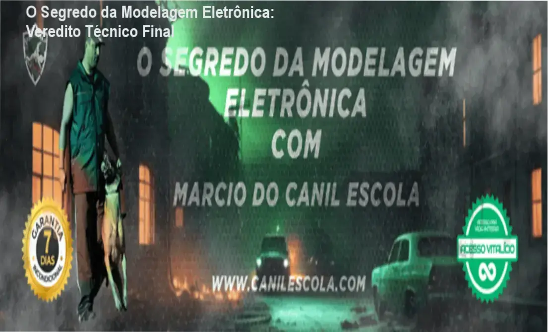 Especialista Márcio Ferreira da Silva aplicando a técnica de modelagem eletrônica para obediência canina