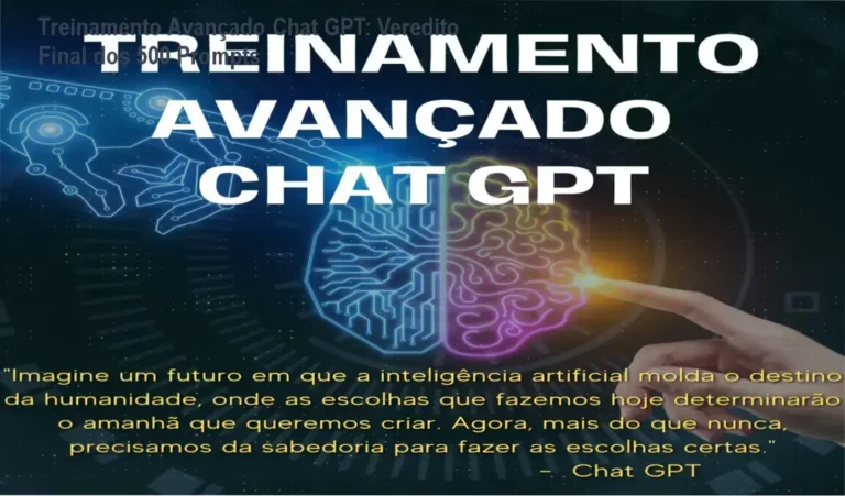 Treinamento Avançado Chat GPT de LentilhaShop mostrando a biblioteca de prompts e interface do curso