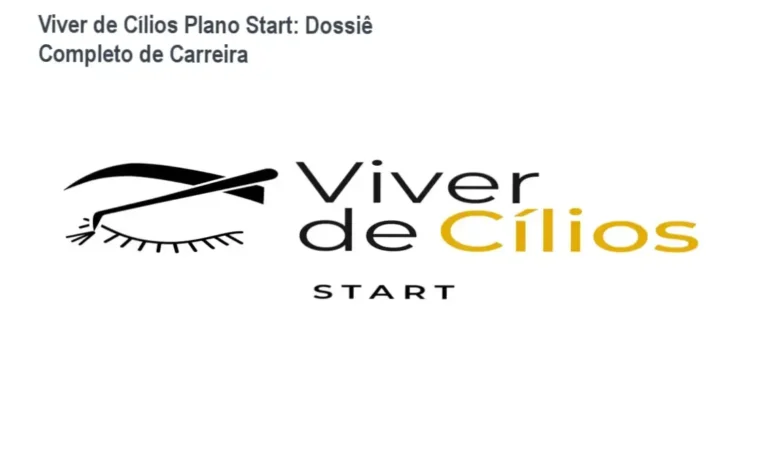 Aplicação profissional de extensão de cílios seguindo o método Viver de Cílios Plano Start